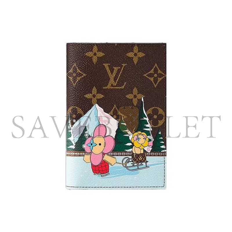 l0*is V*t0n monogram coated canvas passport m82621 (14*10.5cm) 250